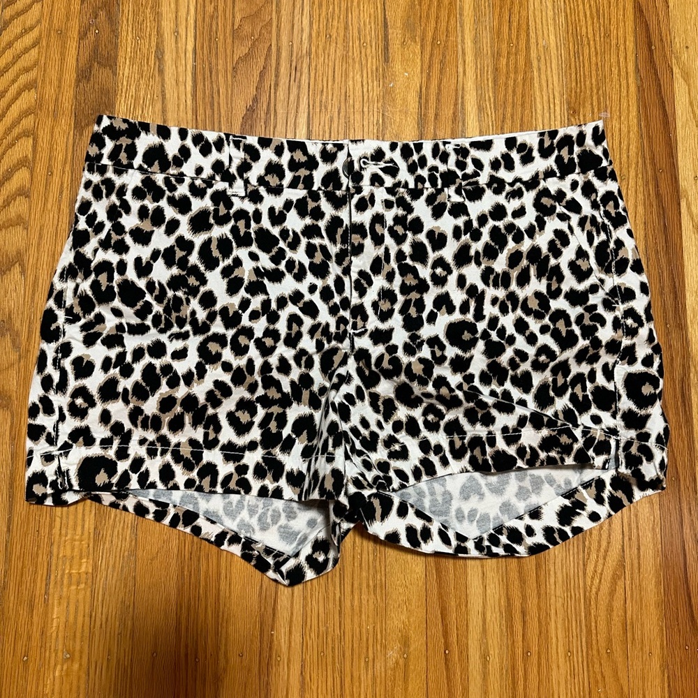 Old Navy Leopard Shorts